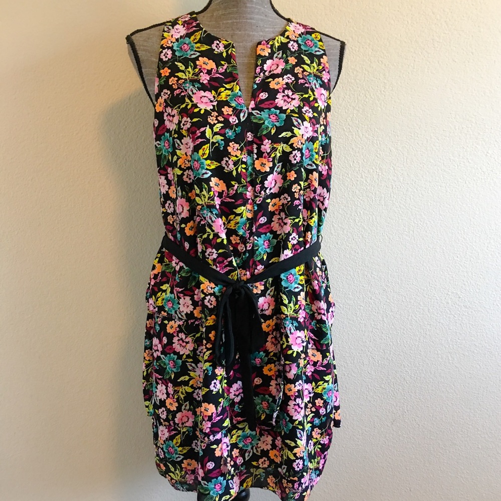 Banana Republic Floral Layered Dress